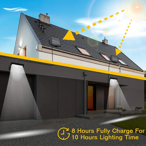 120 LED IP65 Waterproof LED Solar Wall Light LED Solar Light Remote Control Motion Sensor Solar Lamp Outdoor Garden Lamp Street Lamp