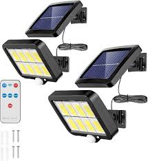 120 LED IP65 Waterproof LED Solar Wall Light LED Solar Light Remote Control Motion Sensor Solar Lamp Outdoor Garden Lamp Street Lamp